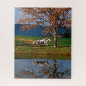 Bob Langrish | Twee warmbloedige pannen van het me Legpuzzel (Verticaal)