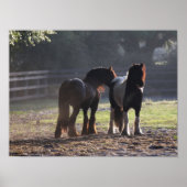 Bob Langrish | Twee zigeunerventilatoren met achte Poster (Voorkant)