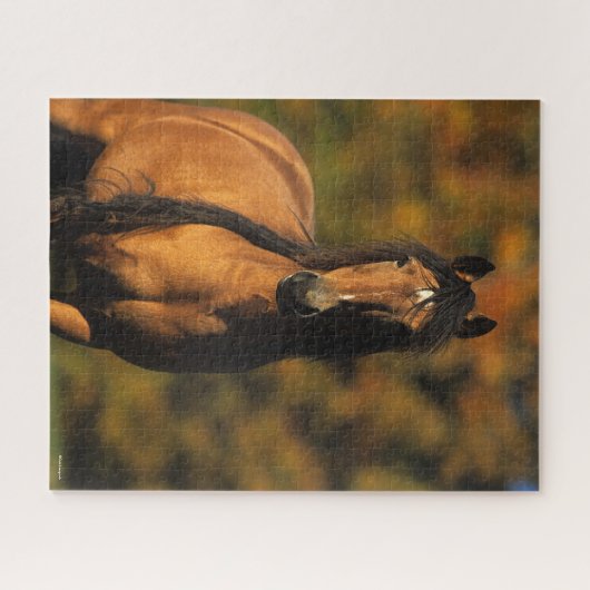 Bob Langrish | Vaststaand Pony Chocktaw Legpuzzel (Horizontaal)