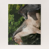 Bob Langrish | Welsh Pony Mare and Foal Headshot Legpuzzel (Verticaal)