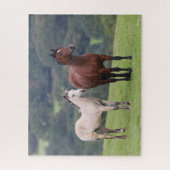 Bob Langrish | Welsh Pony Mare and Foal Standing Legpuzzel (Verticaal)