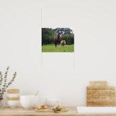 Bob Langrish | Zachte Pony met schaap Poster (Keuken)