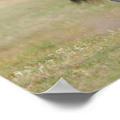 Bob Langrish | Zwart-Friesland Mare aan de gang Poster (Hoek)