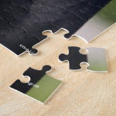 Bob Langrish | Zwarte Andalucian Stallion Headshot Legpuzzel (Zijkant)