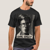 Bob Lazar, ik had gelijk T-shirt (Voorkant)