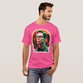 Bob Lazar Illustration T-shirt (Voorkant volledig)