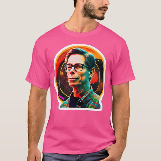 Bob Lazar Illustration T-shirt (Voorkant)