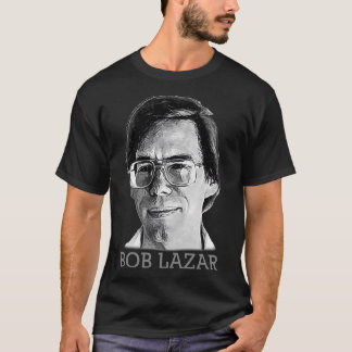 Bob Lazar Ufo Print T-shirt