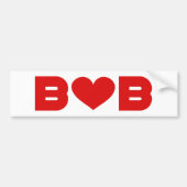 Bob Love Bumpersticker (Voorkant)