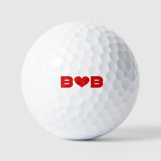 Bob Love Golfballen (Voorkant)