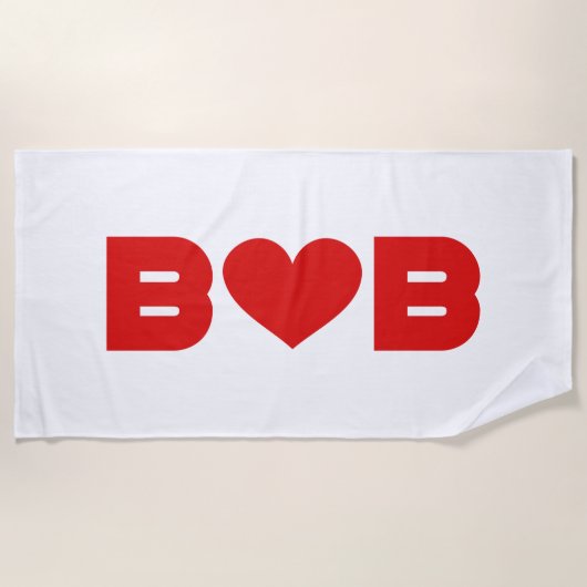 Bob Love Strandlaken (Voorkant)