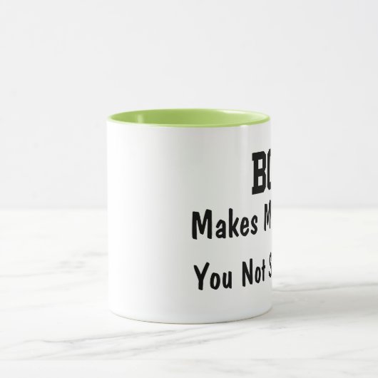 Bob maakt me gelukkig mok (Midden)