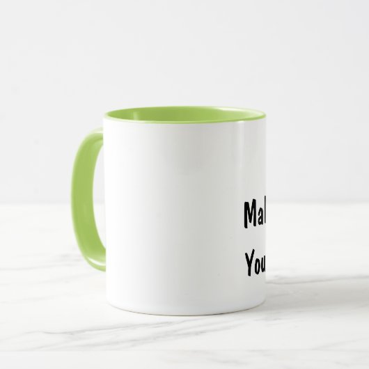 Bob maakt me gelukkig mok (Voorkant links)