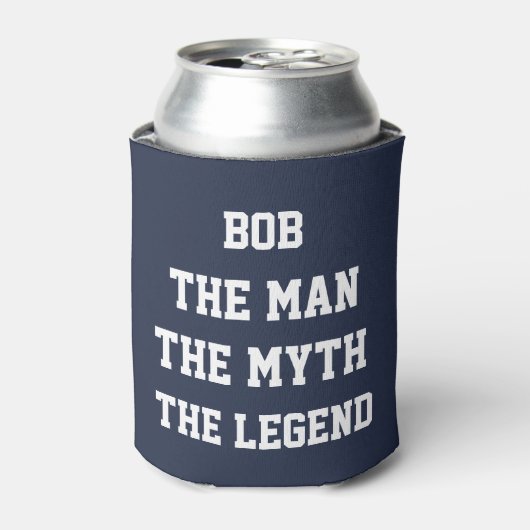 Bob: Man, Myth, Legend, Blikjeskoeler (Blikje Voorkant)