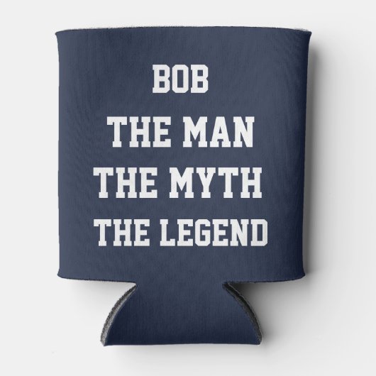 Bob: Man, Myth, Legend, Blikjeskoeler (Voorkant)