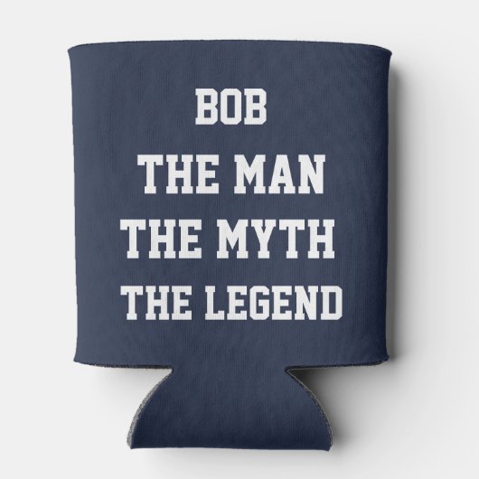 Bob: Man, Myth, Legend, Blikjeskoeler (Achterkant)