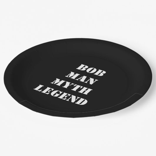 Bob: Man, Myth, Legend, Papieren Bordje (Gekanteld)