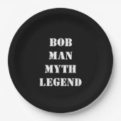 Bob: Man, Myth, Legend, Papieren Bordje (Voorkant)