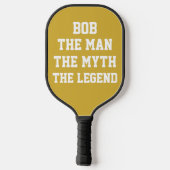 Bob: Man, Myth, Legend, Pickleball Paddle (Achterkant)