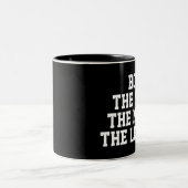 Bob: Man, mythe, Legend, Black Tweekleurige Koffiemok (Center)