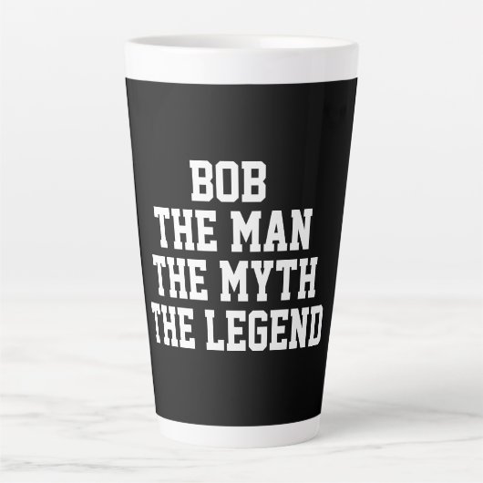 Bob: Man, mythe, legende Latte Mok (Voorkant)