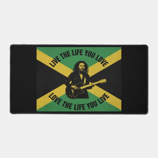 Bob Marley Desk Mat (Voorkant)