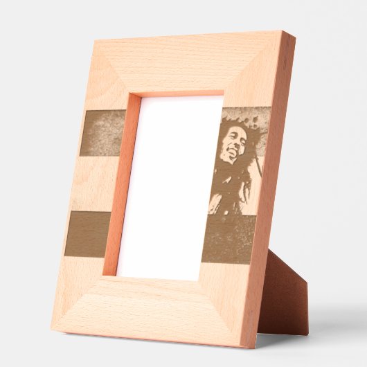 BOB MARLEY FOTOLIJST GEGRAVEERDE LIJSTJES (Links)