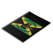 Bob Marley Notebook Notitieboek (Linkerzijde)