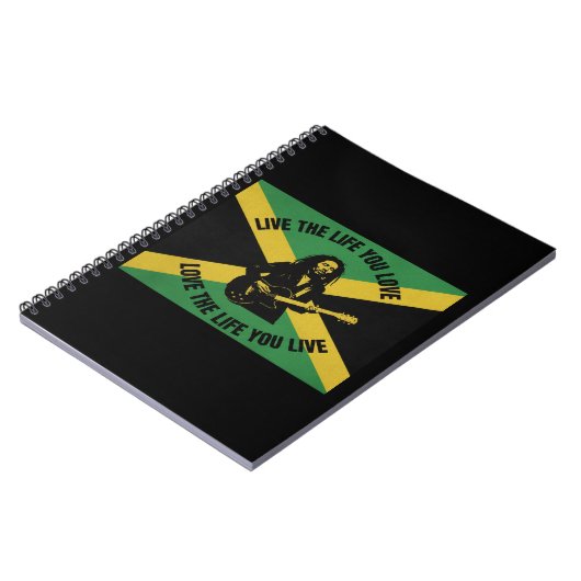 Bob Marley Notebook Notitieboek (Linkerzijde)