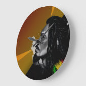 Bob Marley wandklok (Hoek)