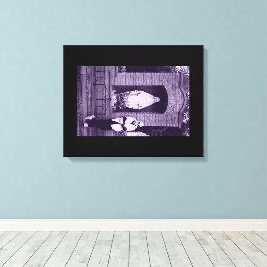 Bob & Mary Canvas Afdruk (Insitu (Houten vloer))