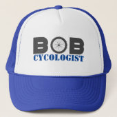 Bob Mountain Biker Trucker Hat Trucker Pet (Voorkant)