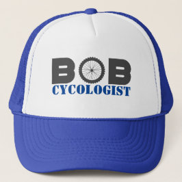 Bob Mountain Biker Trucker Hat Trucker Pet