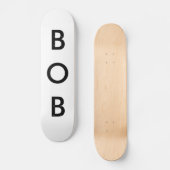 BOB PERSOONLIJK SKATEBOARD (Voorkant)
