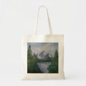 Bob Ross Style Painting #2 Tote Bag (Voorkant)