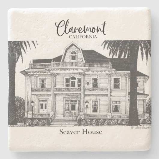 Bob Smith Claremont Collectie - Stone Onderzetter (Voorkant)