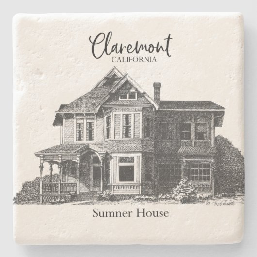 Bob Smith Claremont Collectie - Stone Onderzetter (Voorkant)