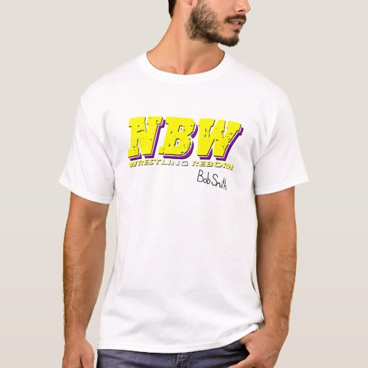 Bob Smith tekent Shirt bij NBW (Voorkant)