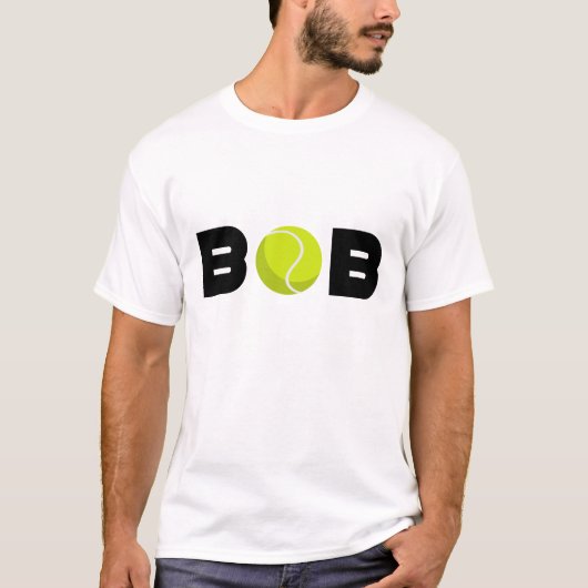 Bob Tennis T-shirt (Voorkant)