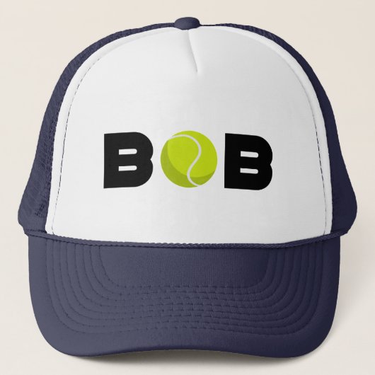 Bob Tennis Trucker Hat Pet (Voorkant)