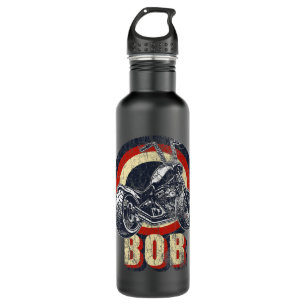 Bob the Bobber Gepersonaliseerd Chop Motorcycle Bi Waterfles