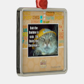 Bob the Builder is ziek Metalen Ornament (Rechts)