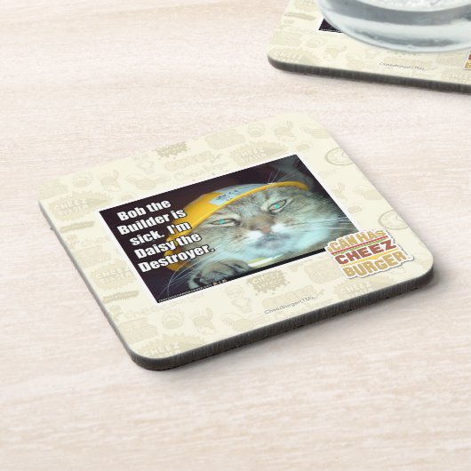 Bob the Builder is ziek Onderzetter (Linkerzijde)