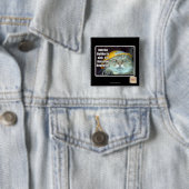 Bob the Builder is ziek Vierkante Button 5,1 Cm (In situ)