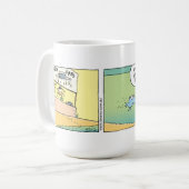 Bob The Crayfish en Zijn gekkte Pet Mok (Voorkant links)