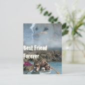 Bob The Dog - Beste vriend Forever Briefkaart (Staand voorkant)