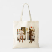 Bob The Drag Queen - White A$ Party Tote Bag (Achterkant)