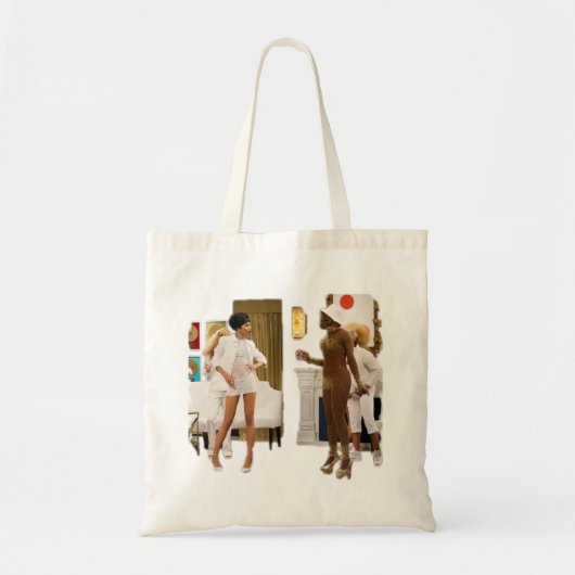 Bob The Drag Queen - White A$ Party Tote Bag (Voorkant)