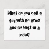 Bob the MANequin briefkaarten (Voorkant)