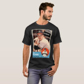 Bob Uecker Milwaukee Baseball Kaart T-shirt (Voorkant volledig)